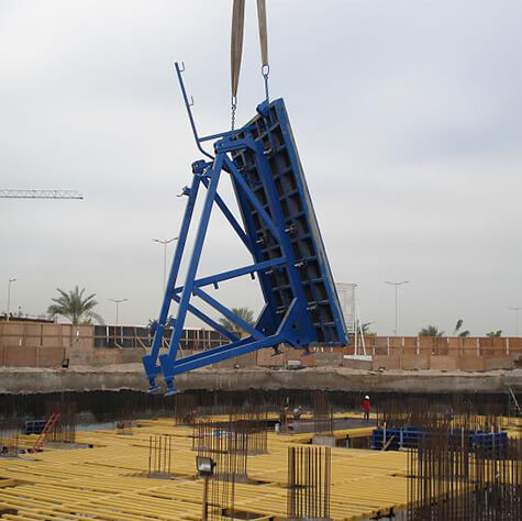 Single side bracket formwork