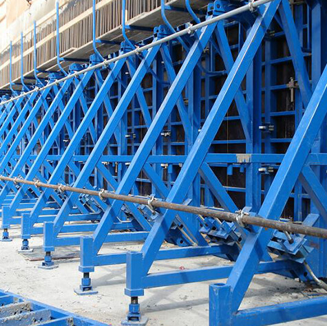 Single side bracket formwork