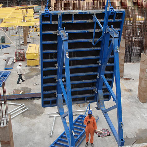 Single side bracket formwork