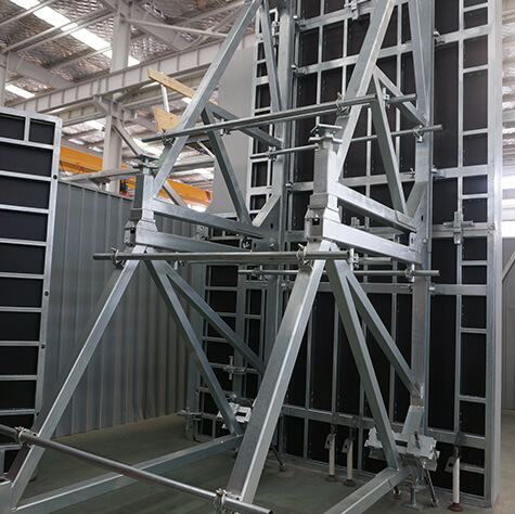 Single side bracket formwork