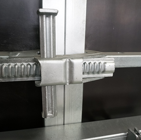 Steel frame formwork accessory