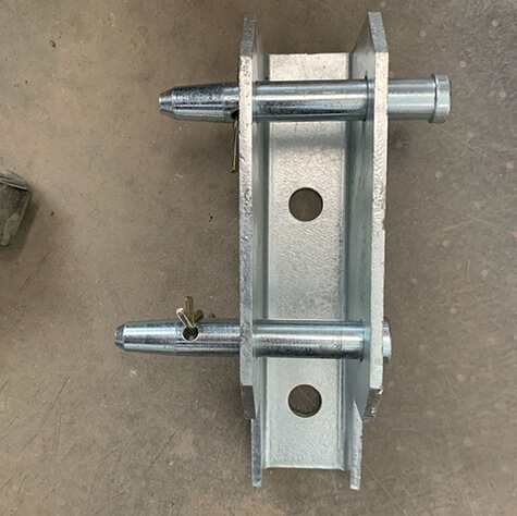 Steel frame formwork accessory