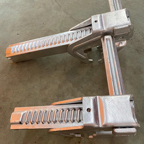 Steel frame formwork accessory