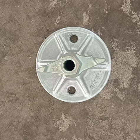Steel frame formwork accessory