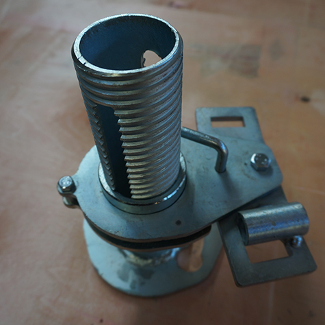 Steel frame formwork accessory