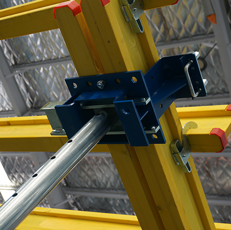 Steel frame formwork accessory