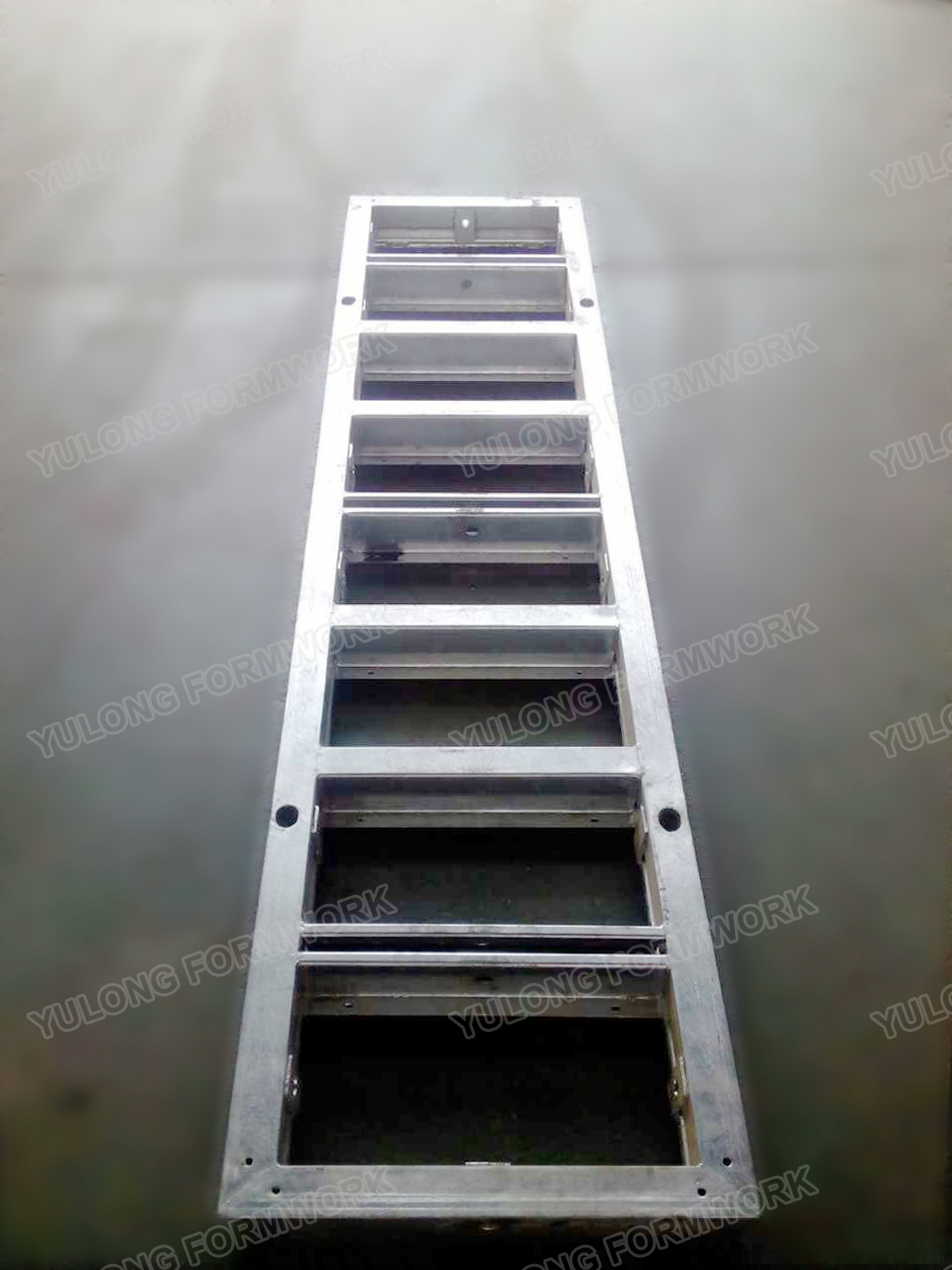 Steel frame wall formwork