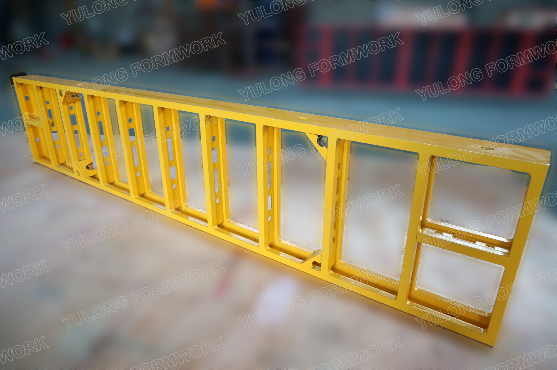 Aluminium frame wall formwork